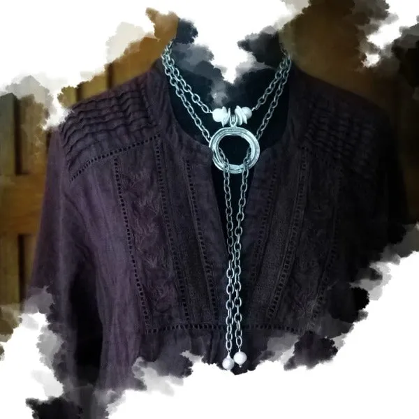 5th AVENUE LARIAT (Silver)