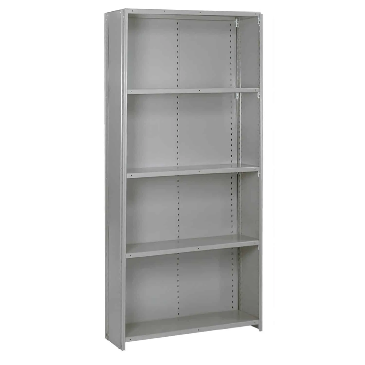 8000 Series Closed Steel Shelving with 5 Shelves - 22 Gauge - Medium-Duty