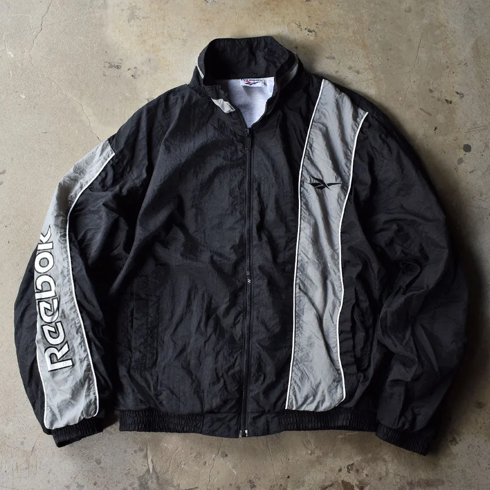 90's　Reebok/リーボック 袖ロゴ ナイロンジャケット　230623