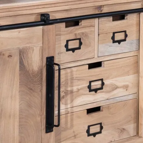 Adelle Acacia wood 71 inch bathroom vanity