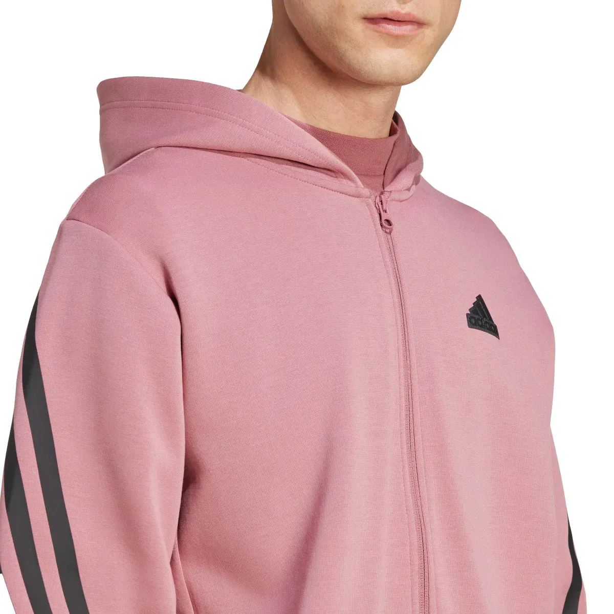 adidas Men's Future Icons 3-Stripes Full Zip Hoodie