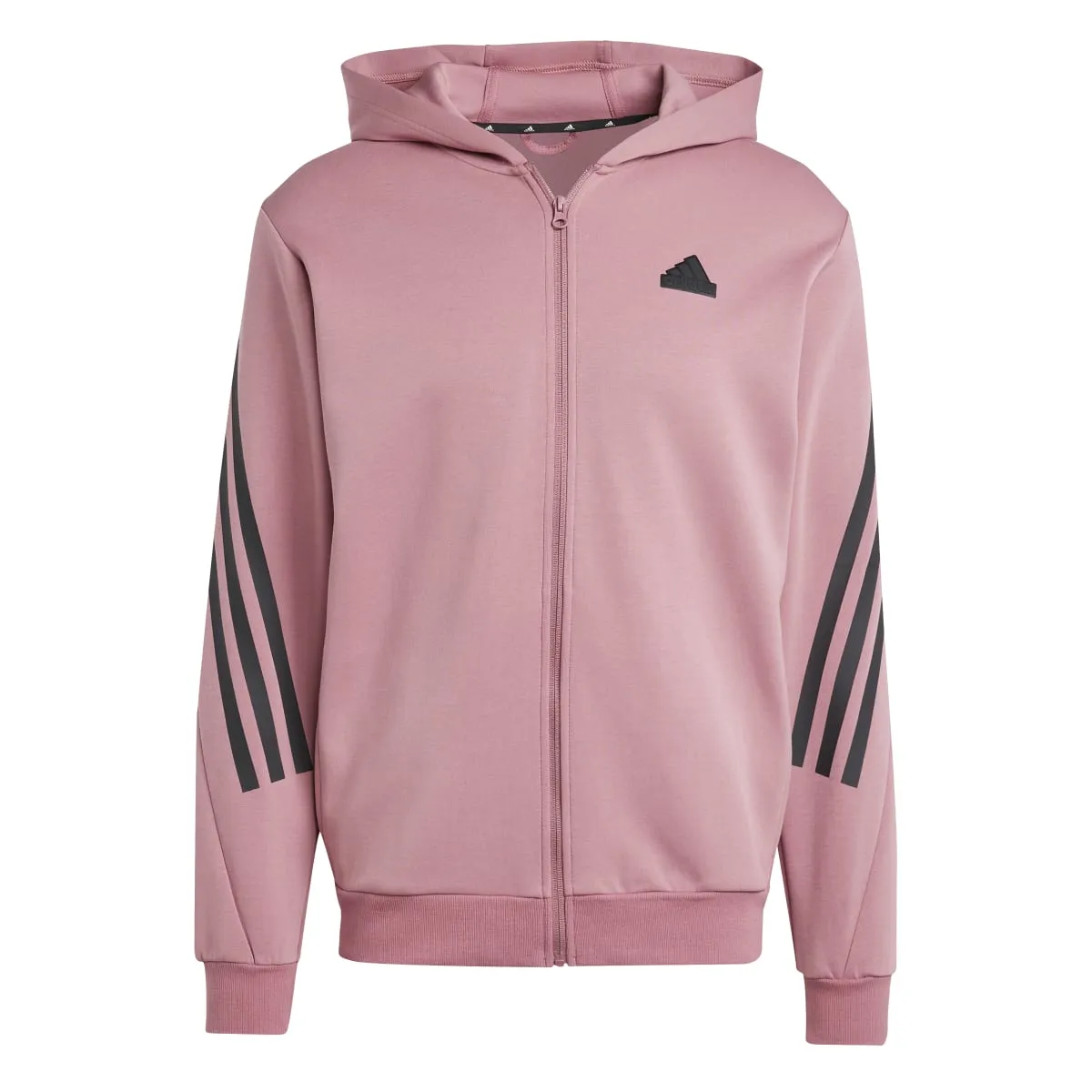 adidas Men's Future Icons 3-Stripes Full Zip Hoodie