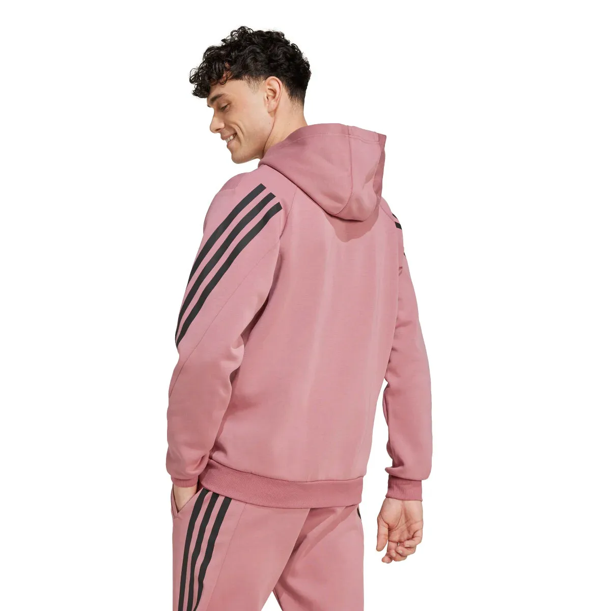 adidas Men's Future Icons 3-Stripes Full Zip Hoodie