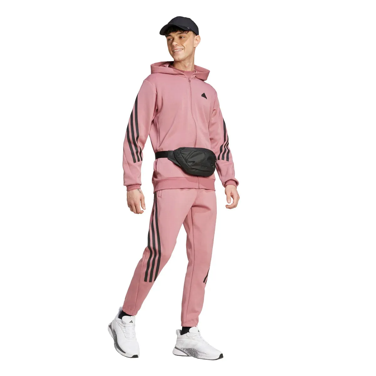 adidas Men's Future Icons 3-Stripes Full Zip Hoodie
