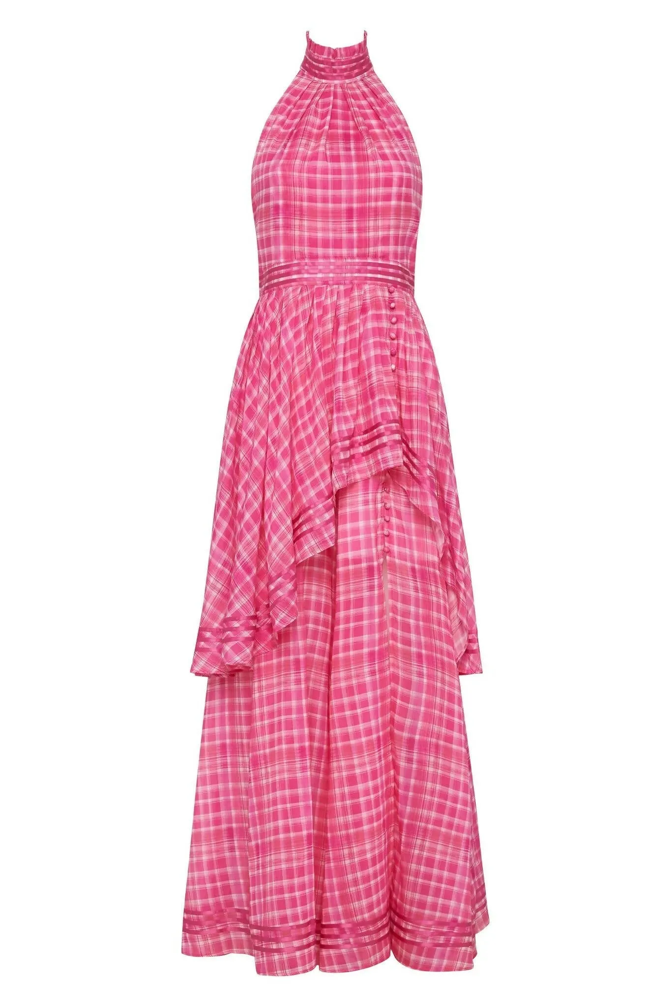 Aje Bungalow Sienna Dress Pink