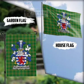 Aldborough Irish Clan Flag with Coat of Arms