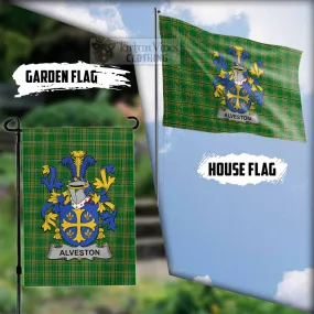 Alveston Irish Clan Flag with Coat of Arms