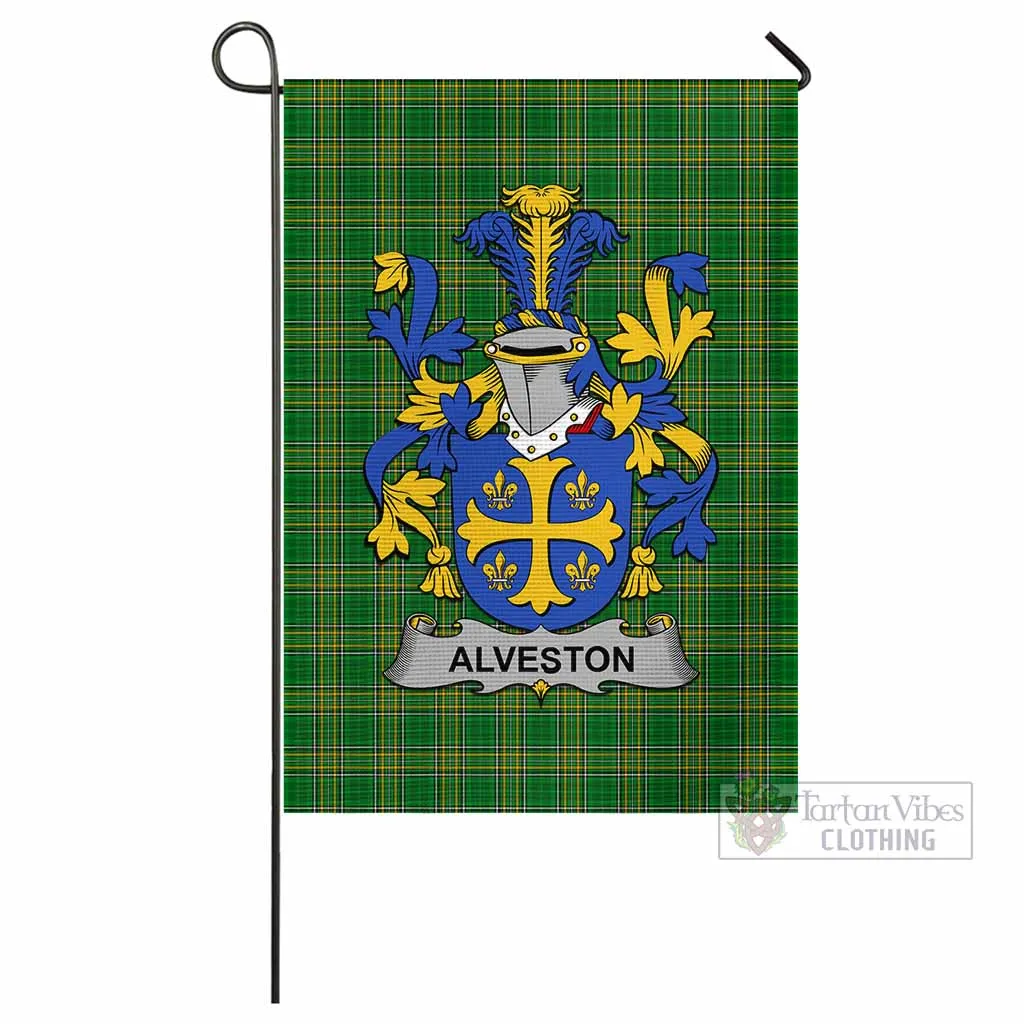 Alveston Irish Clan Flag with Coat of Arms