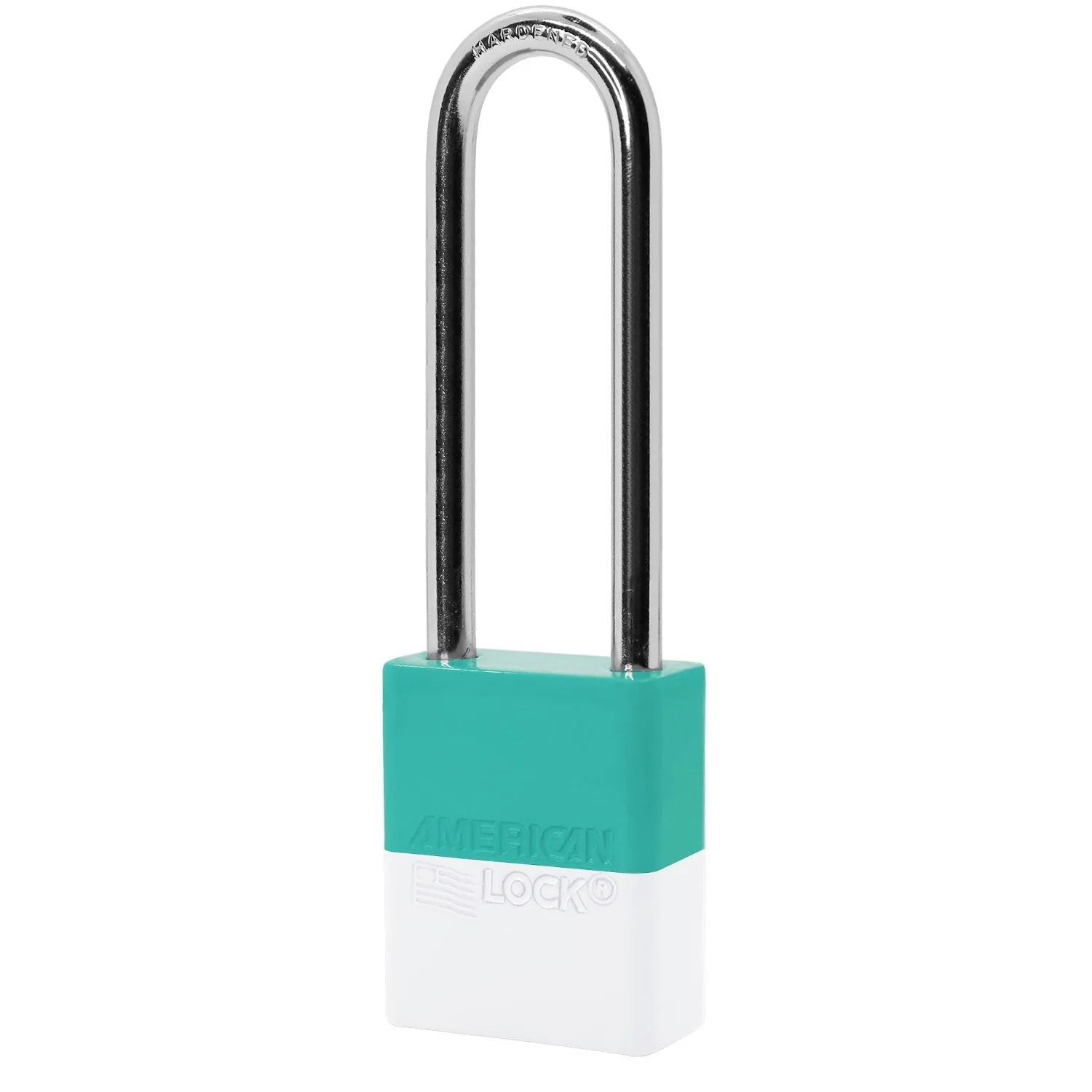 American Lock A1107PC Powder Coated Dual Colored Aluminum Padlock