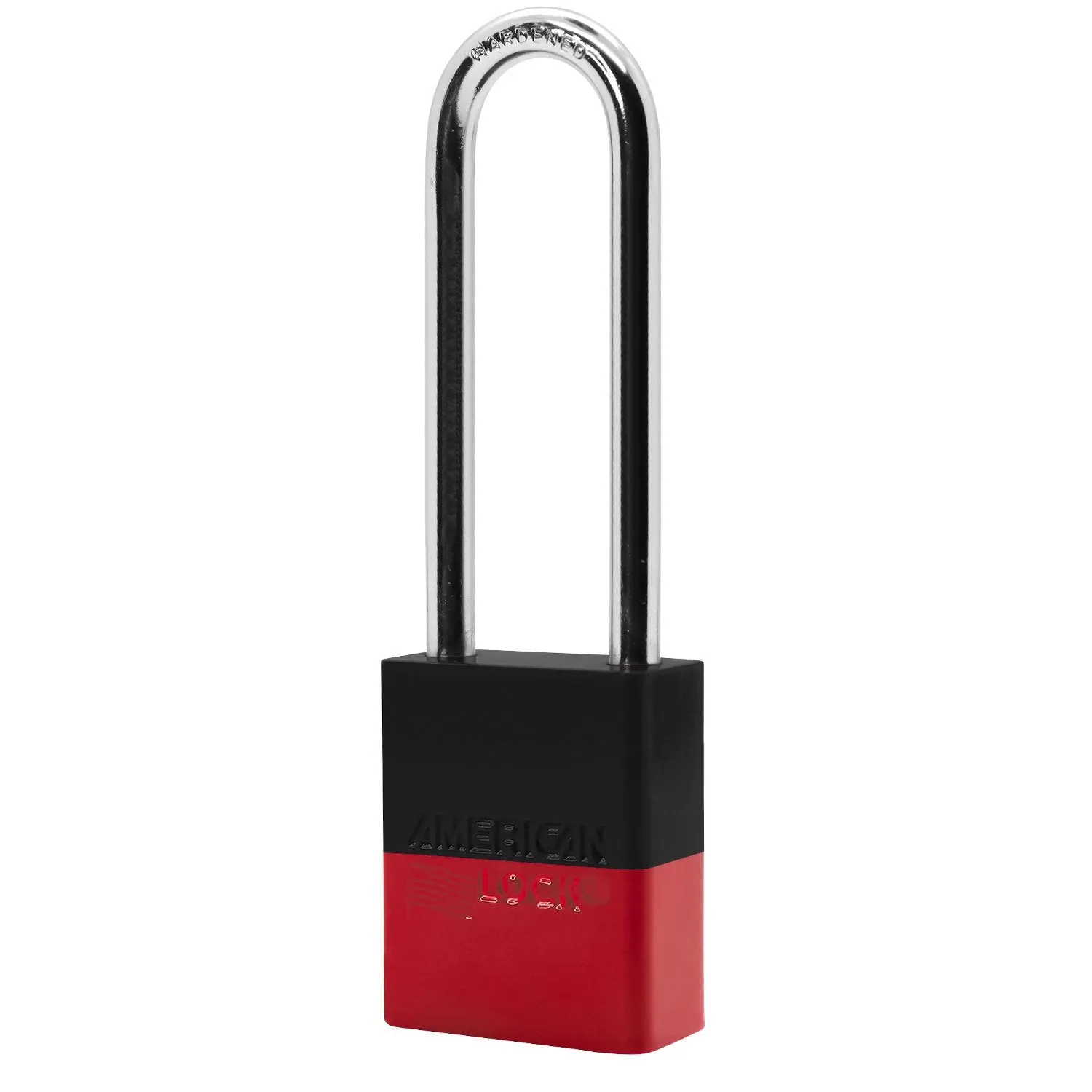 American Lock A1107PC Powder Coated Dual Colored Aluminum Padlock