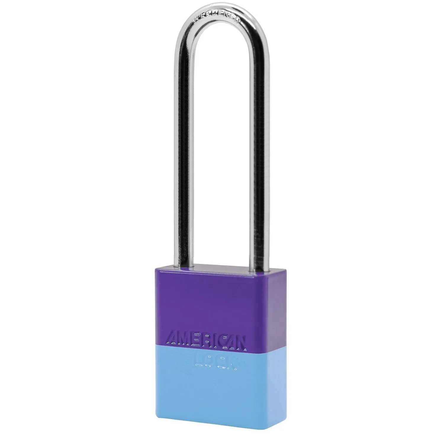 American Lock A1107PC Powder Coated Dual Colored Aluminum Padlock