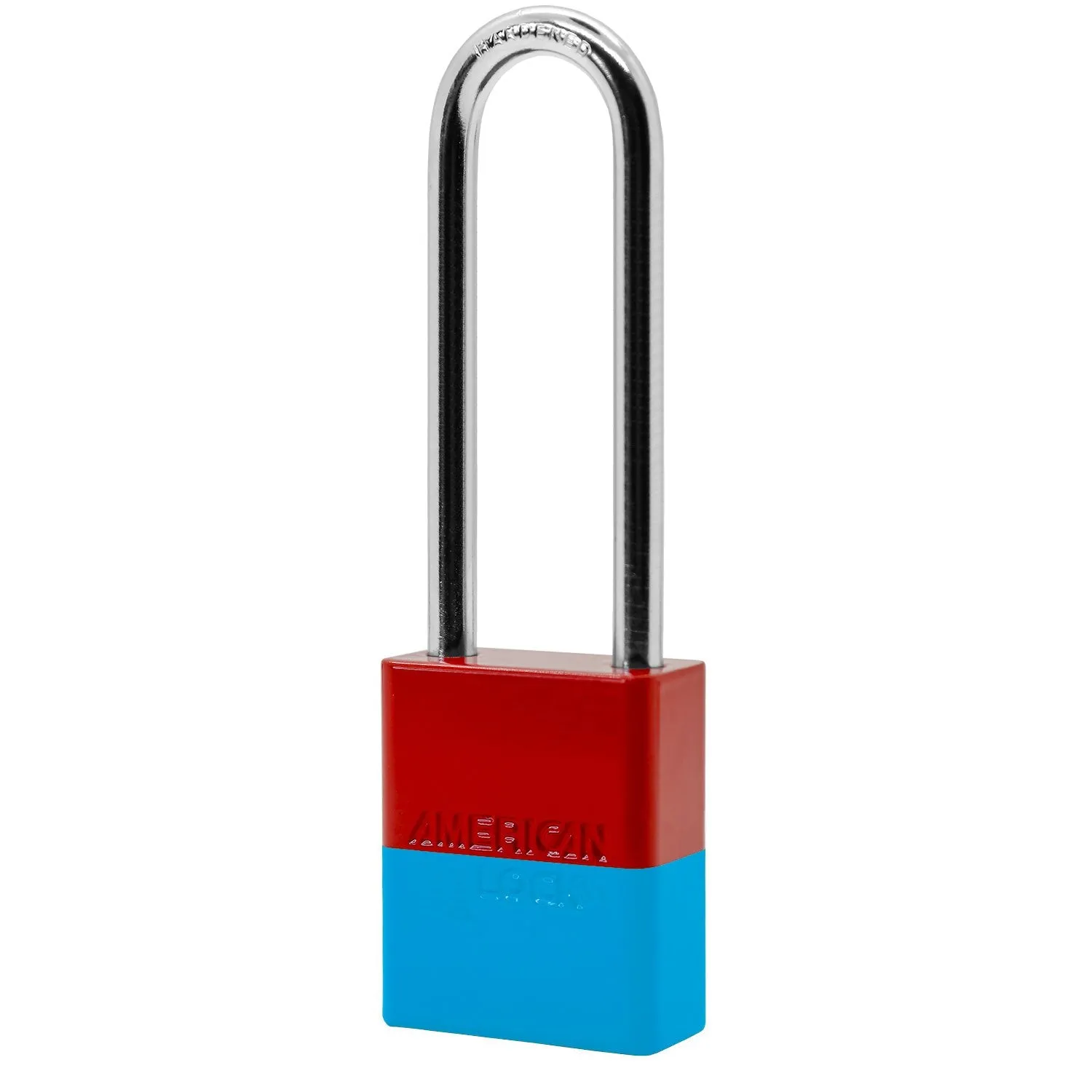American Lock A1107PC Powder Coated Dual Colored Aluminum Padlock