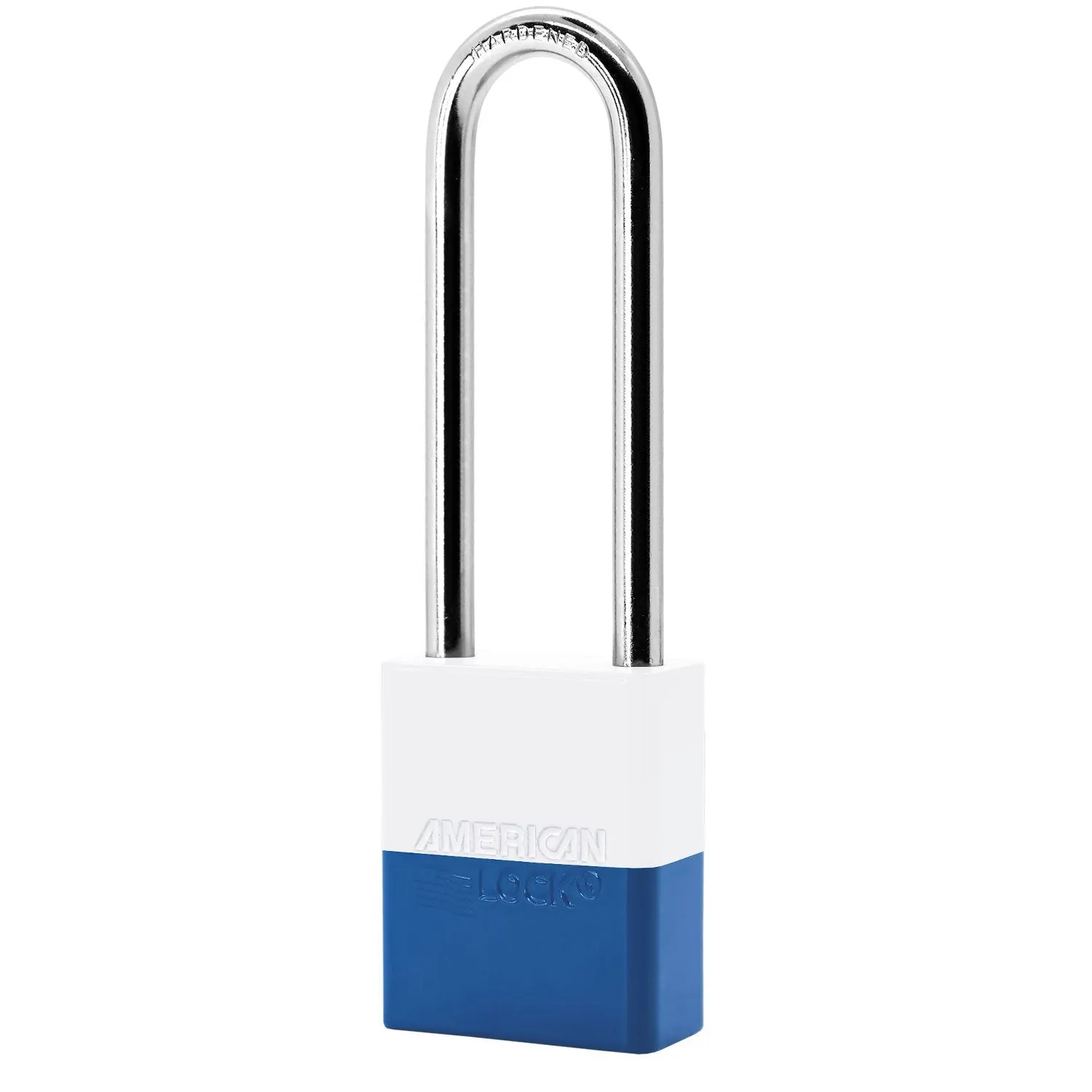 American Lock A1107PC Powder Coated Dual Colored Aluminum Padlock