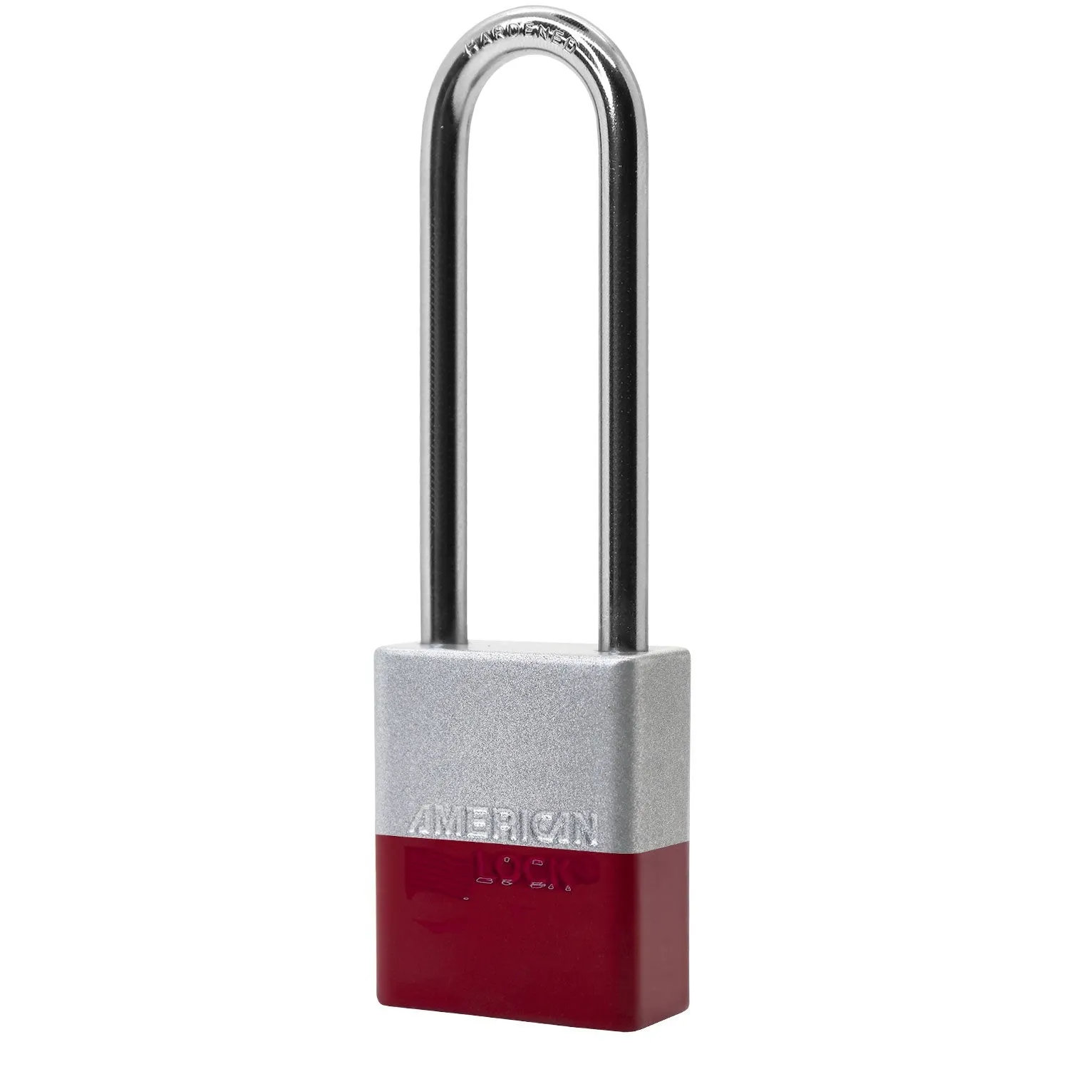 American Lock A1107PC Powder Coated Dual Colored Aluminum Padlock
