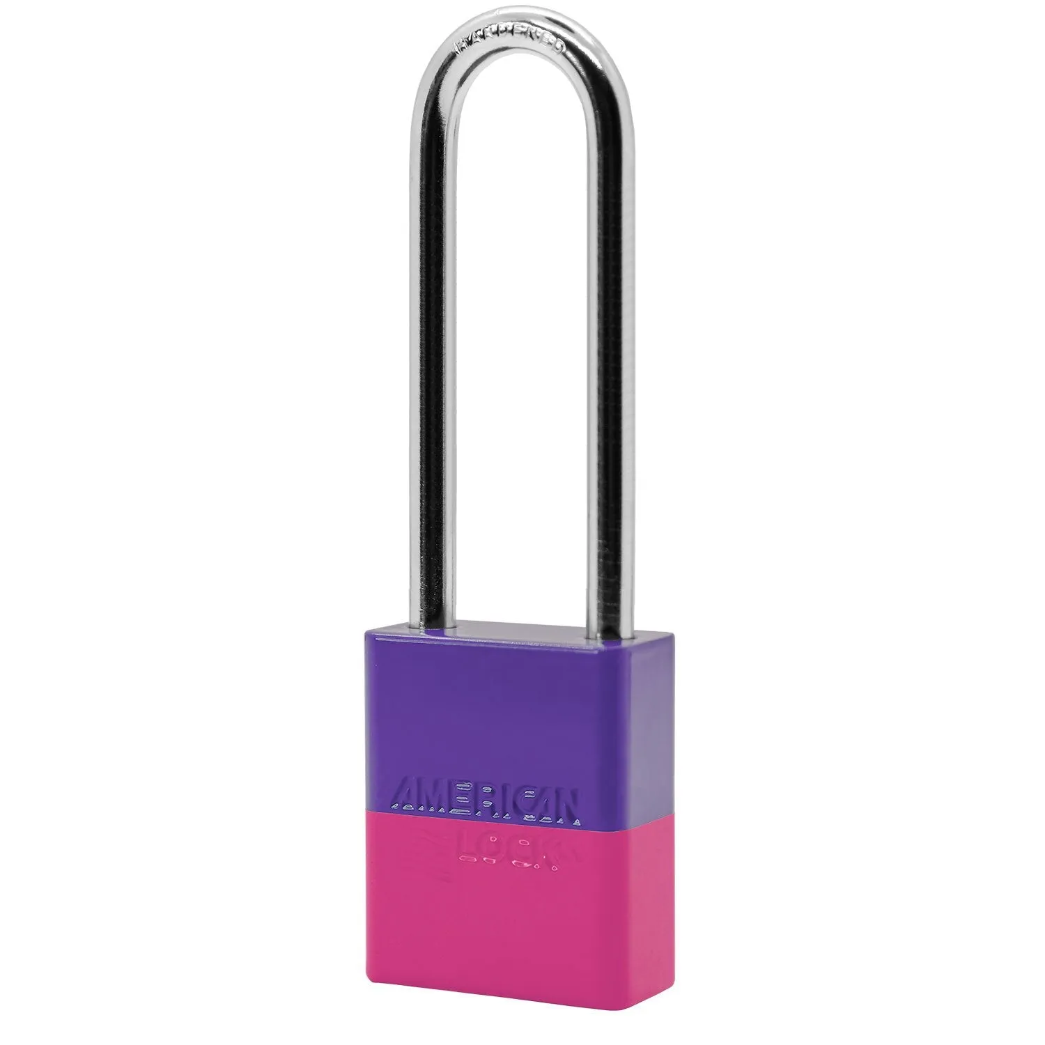 American Lock A1107PC Powder Coated Dual Colored Aluminum Padlock