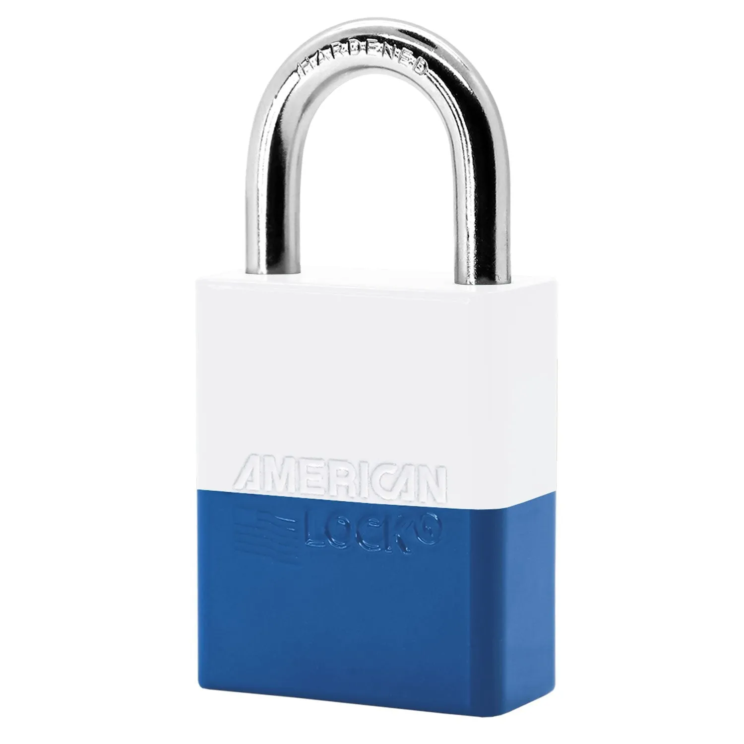 American Lock A1165PC Powder Coated Dual Colored Aluminum Padlock