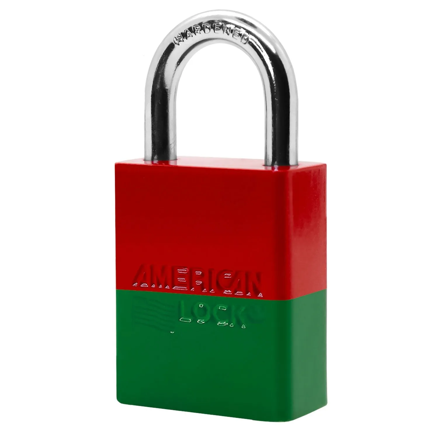 American Lock A1165PC Powder Coated Dual Colored Aluminum Padlock