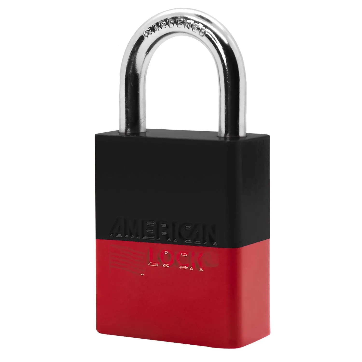 American Lock A1165PC Powder Coated Dual Colored Aluminum Padlock