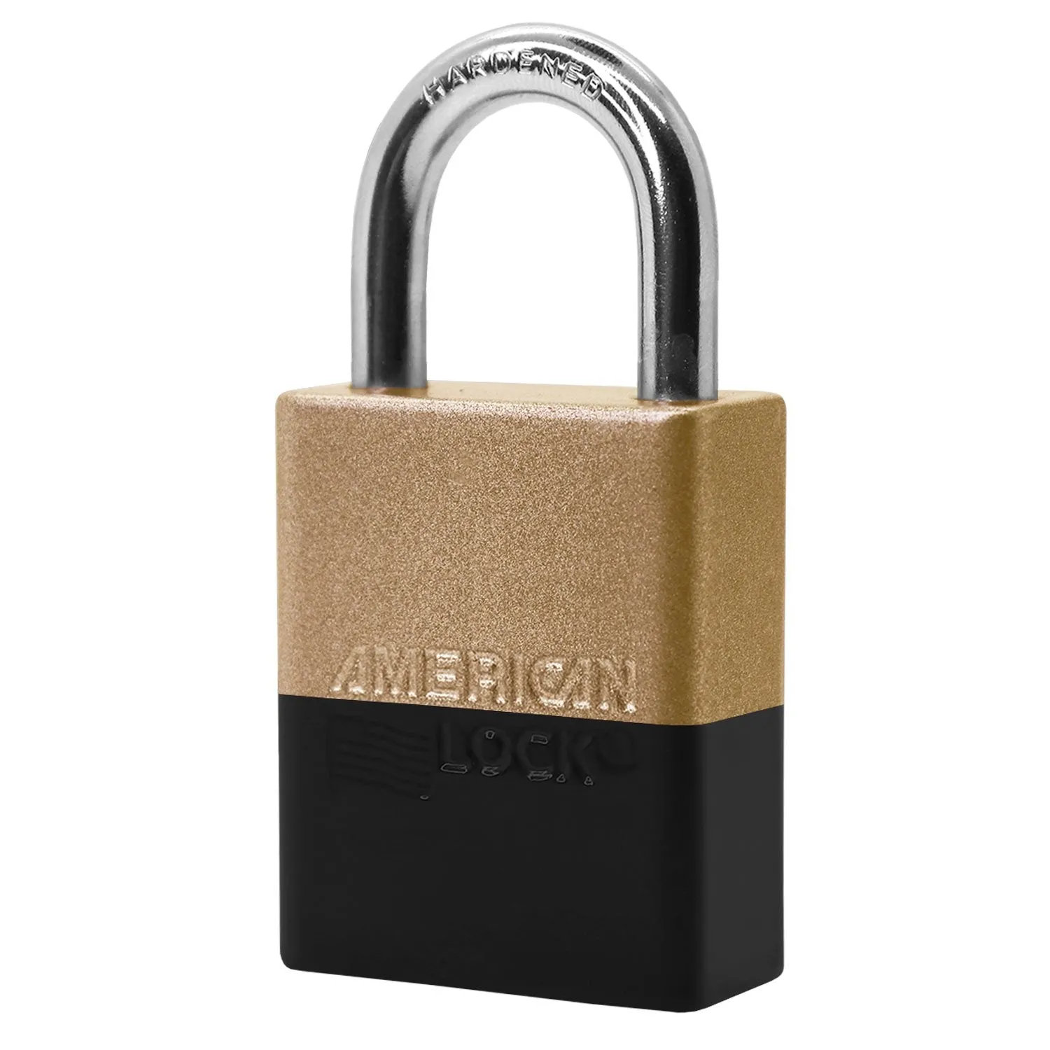 American Lock A1165PC Powder Coated Dual Colored Aluminum Padlock