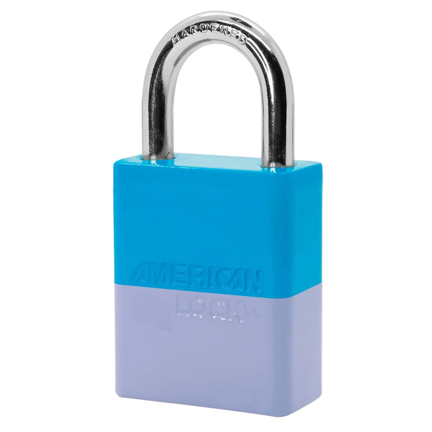 American Lock A1165PC Powder Coated Dual Colored Aluminum Padlock