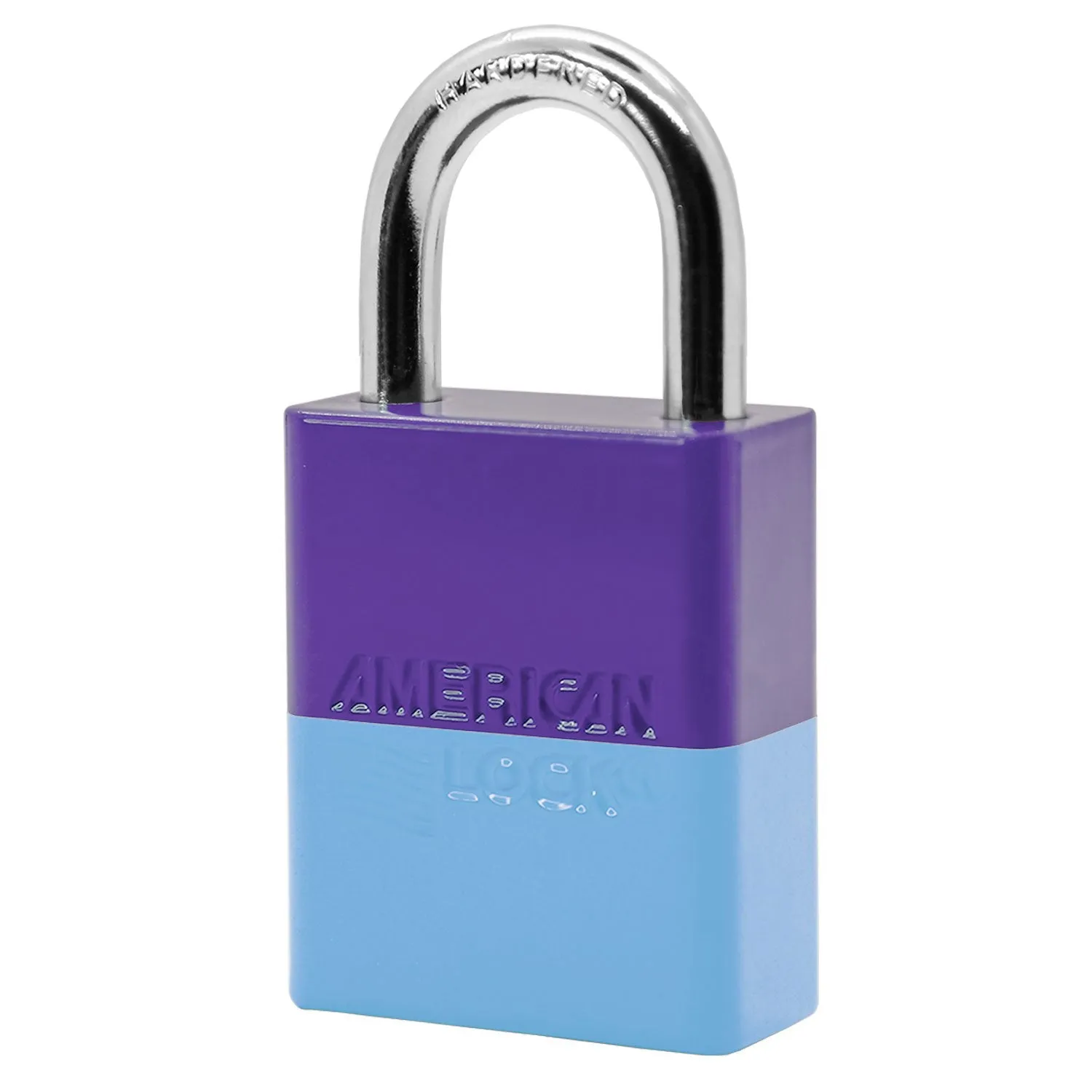 American Lock A1165PC Powder Coated Dual Colored Aluminum Padlock