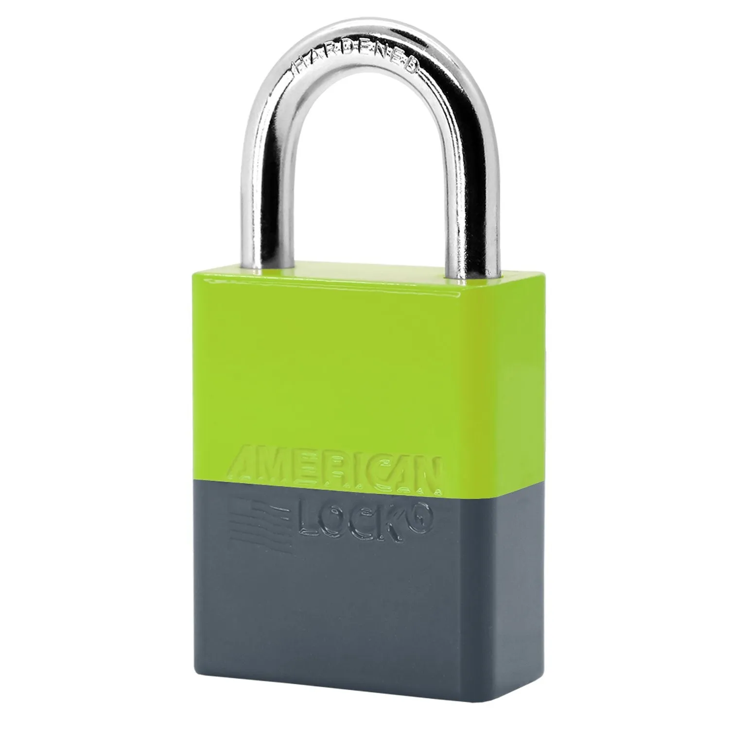American Lock A1165PC Powder Coated Dual Colored Aluminum Padlock