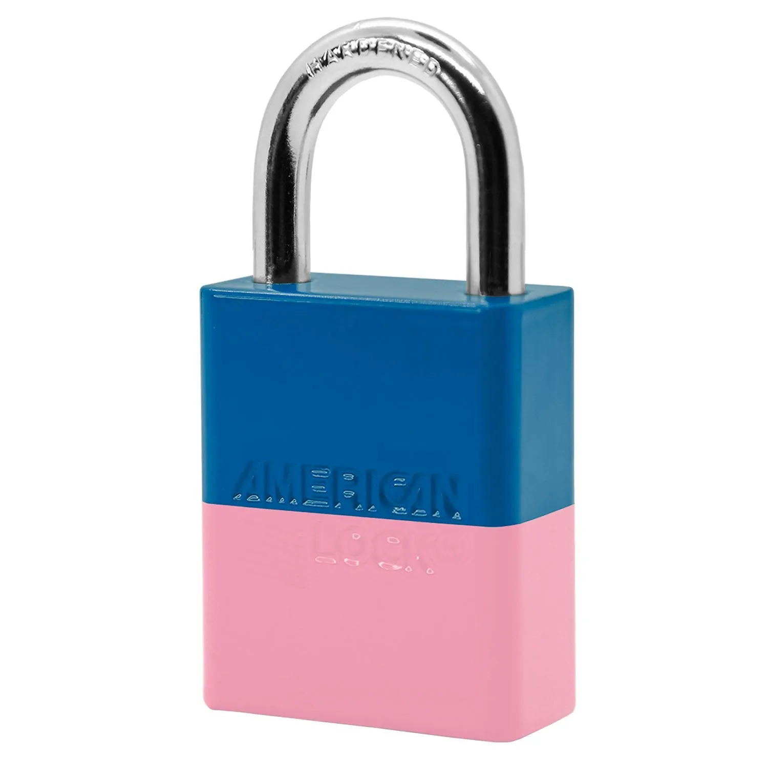 American Lock A1165PC Powder Coated Dual Colored Aluminum Padlock
