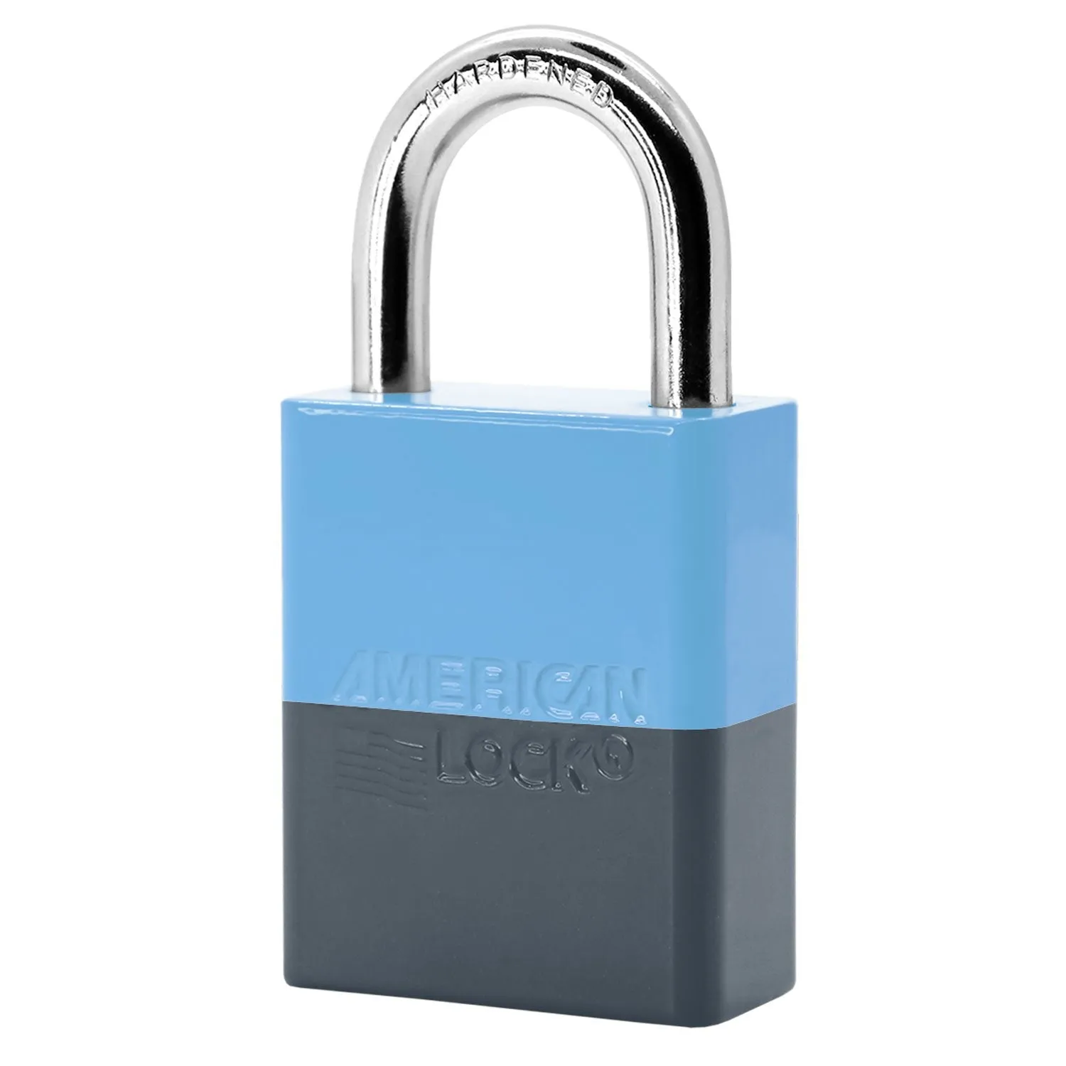 American Lock A1165PC Powder Coated Dual Colored Aluminum Padlock
