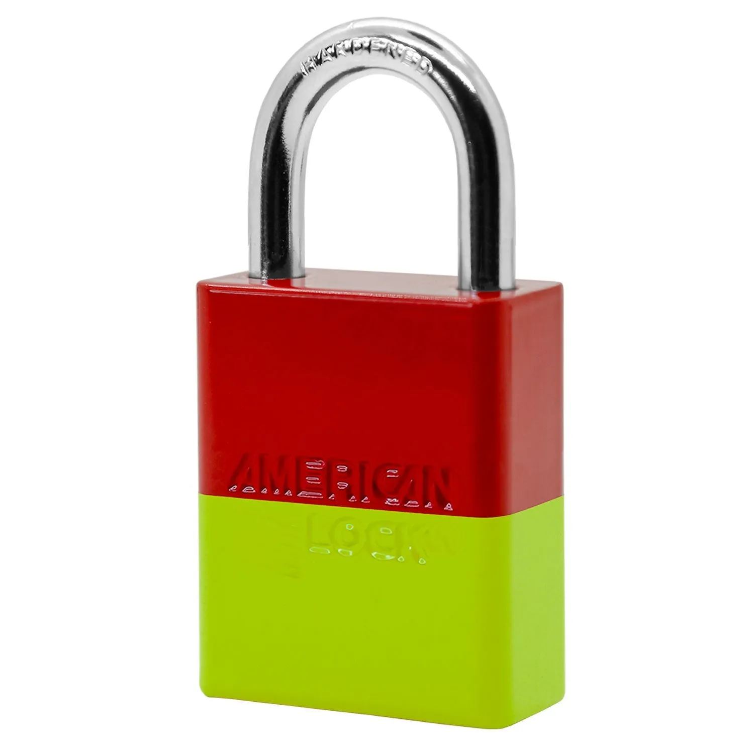 American Lock A1165PC Powder Coated Dual Colored Aluminum Padlock