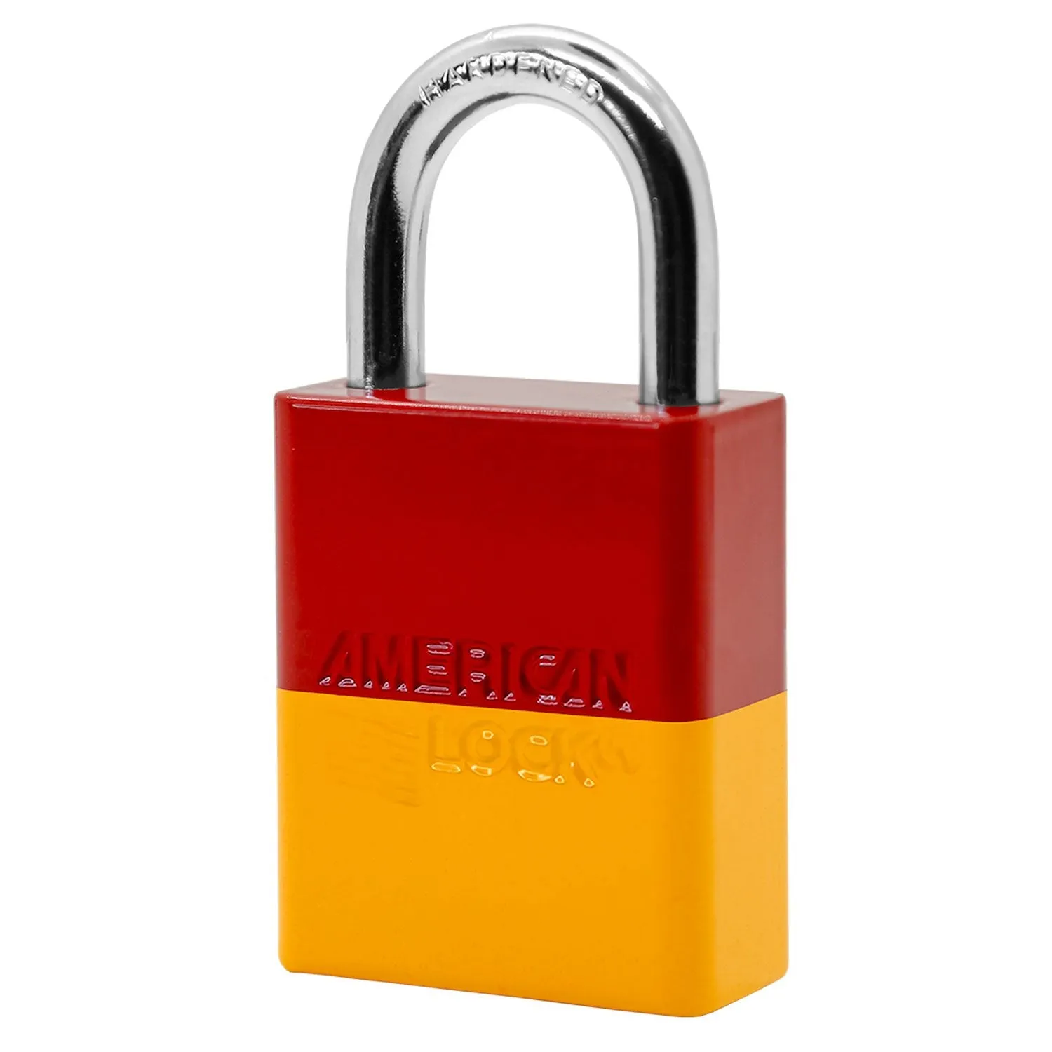 American Lock A1165PC Powder Coated Dual Colored Aluminum Padlock