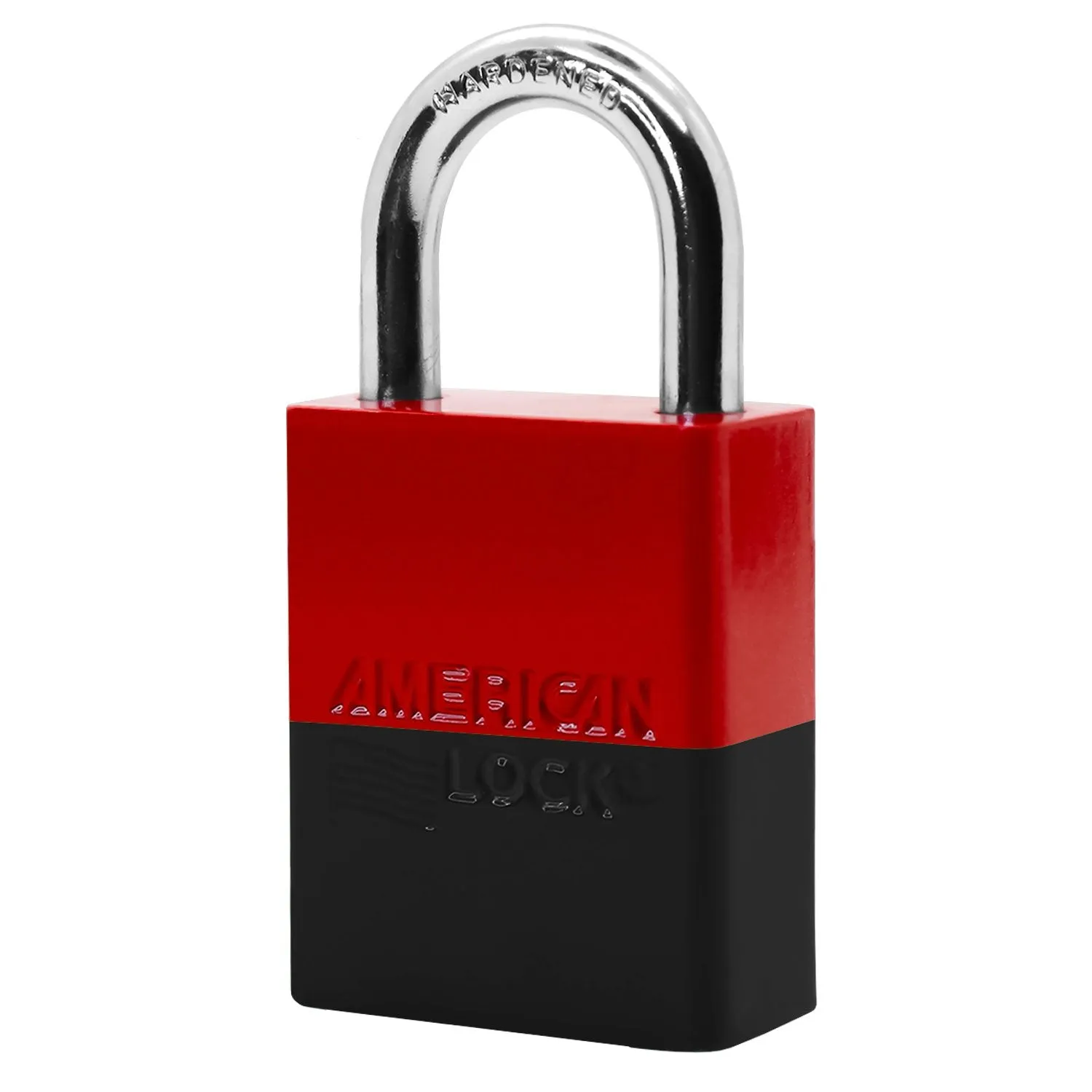 American Lock A1165PC Powder Coated Dual Colored Aluminum Padlock