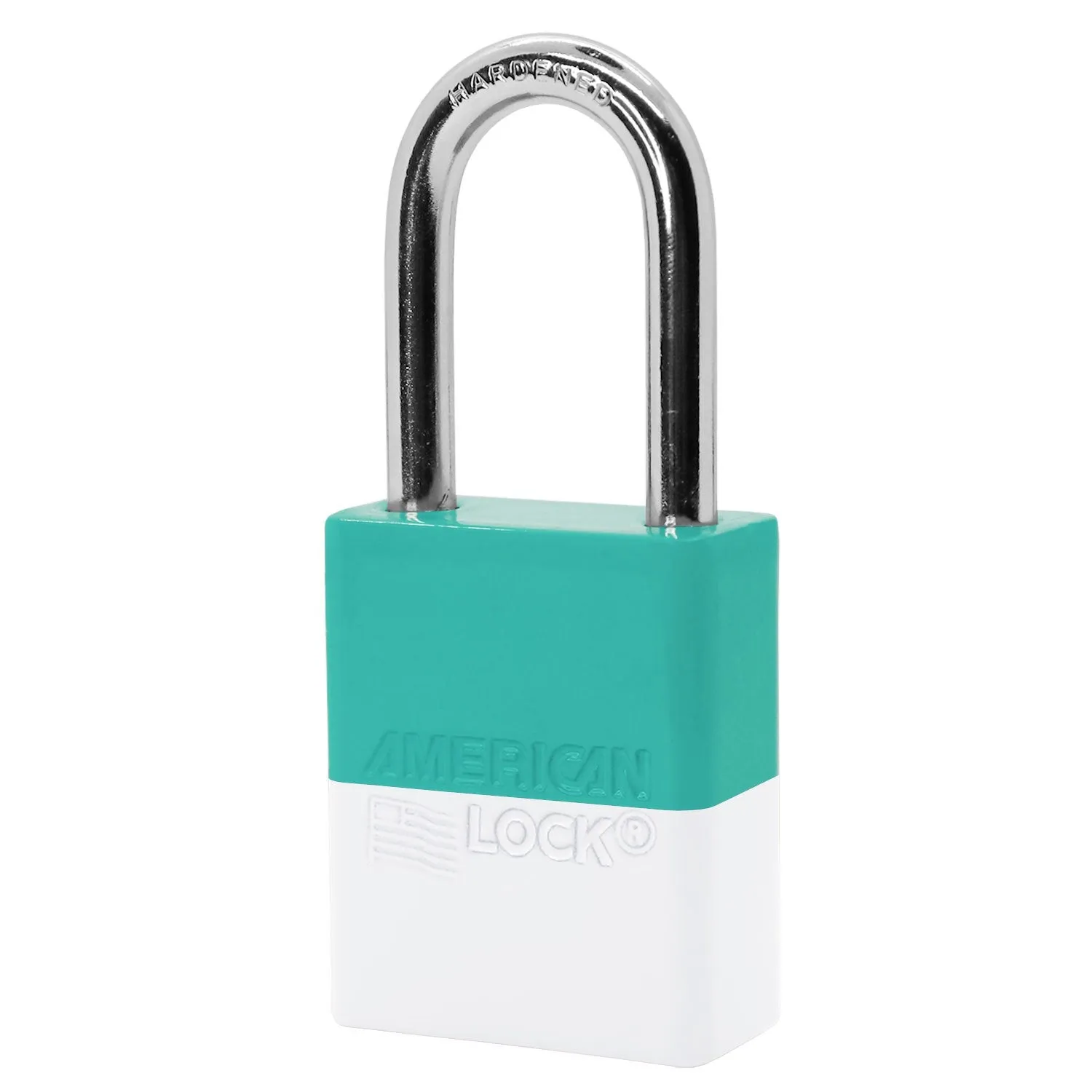 American Lock A1166PC Powder Coated Dual Colored Aluminum Padlock