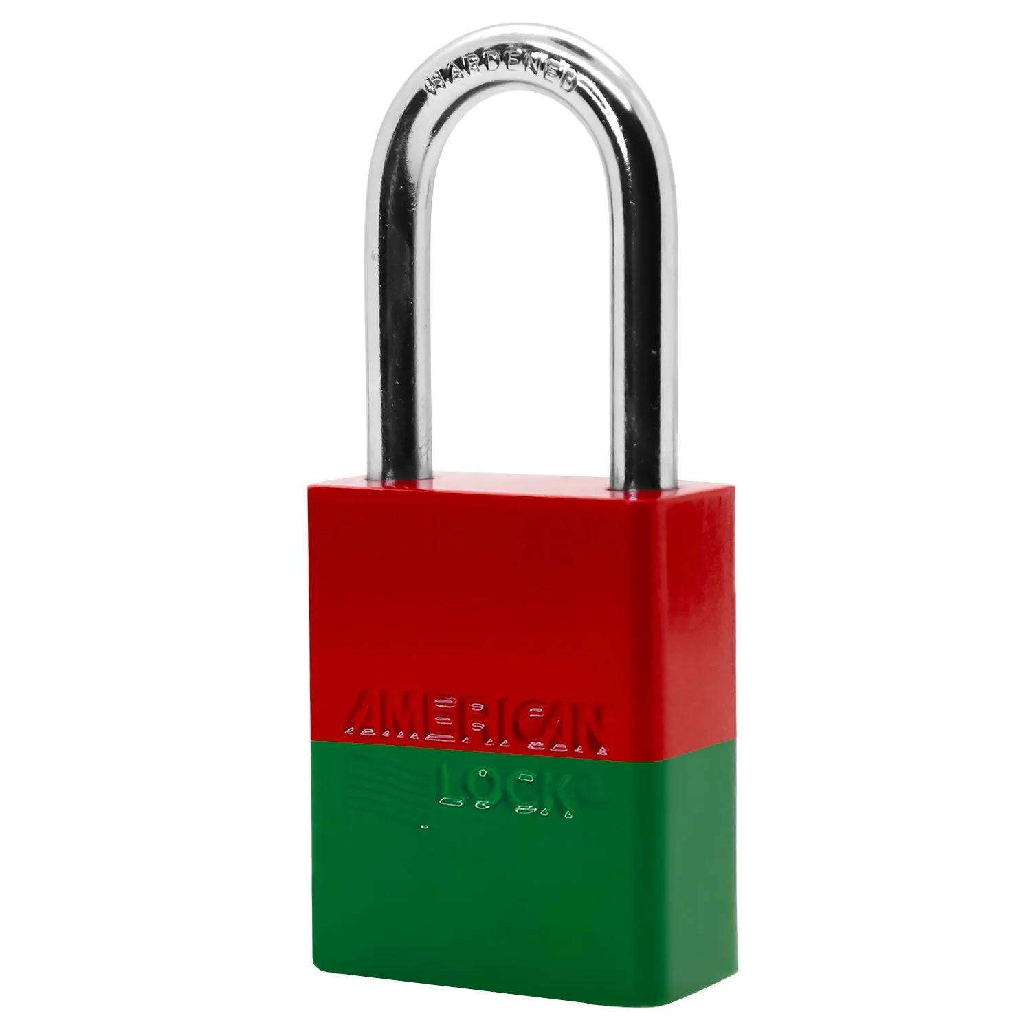 American Lock A1166PC Powder Coated Dual Colored Aluminum Padlock