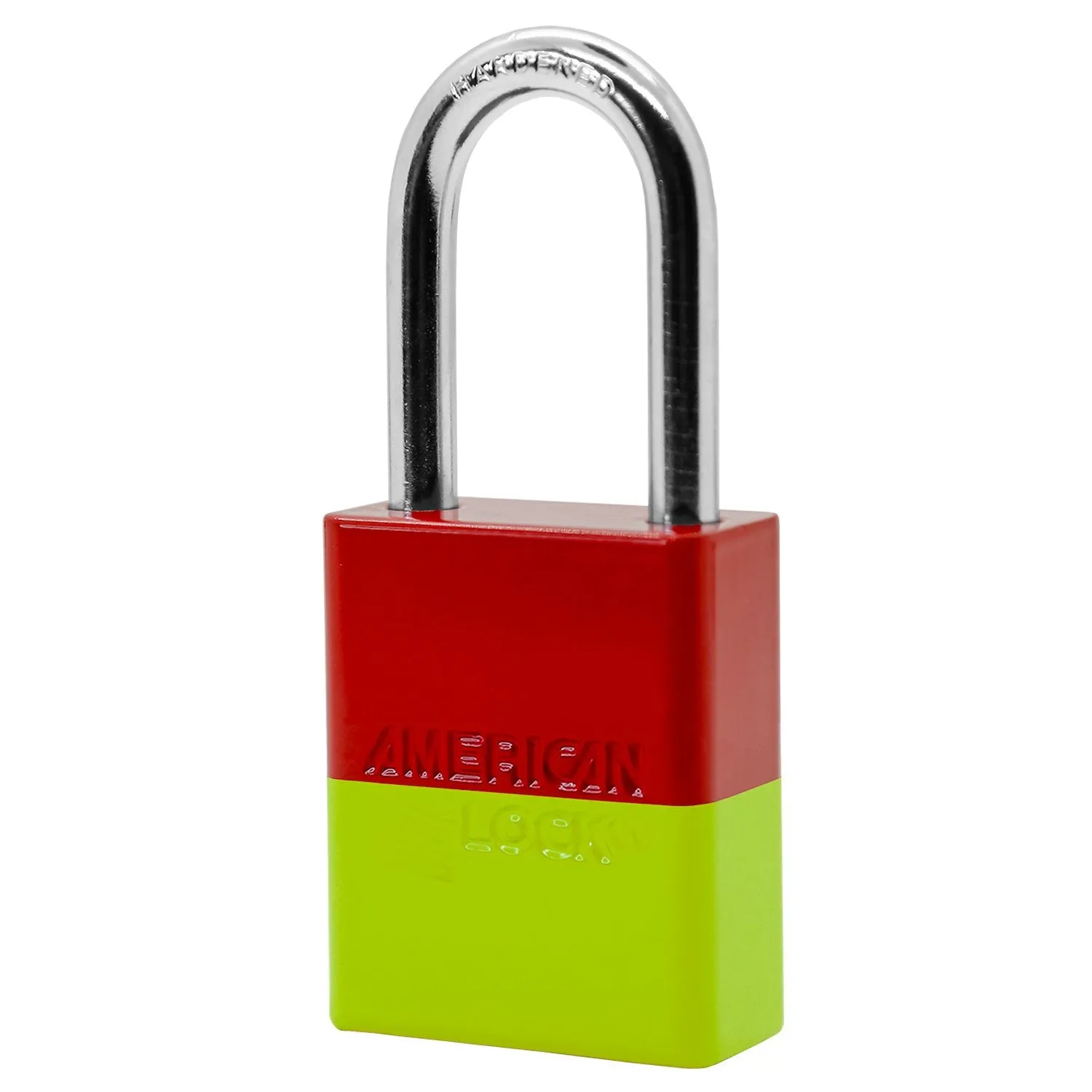American Lock A1166PC Powder Coated Dual Colored Aluminum Padlock