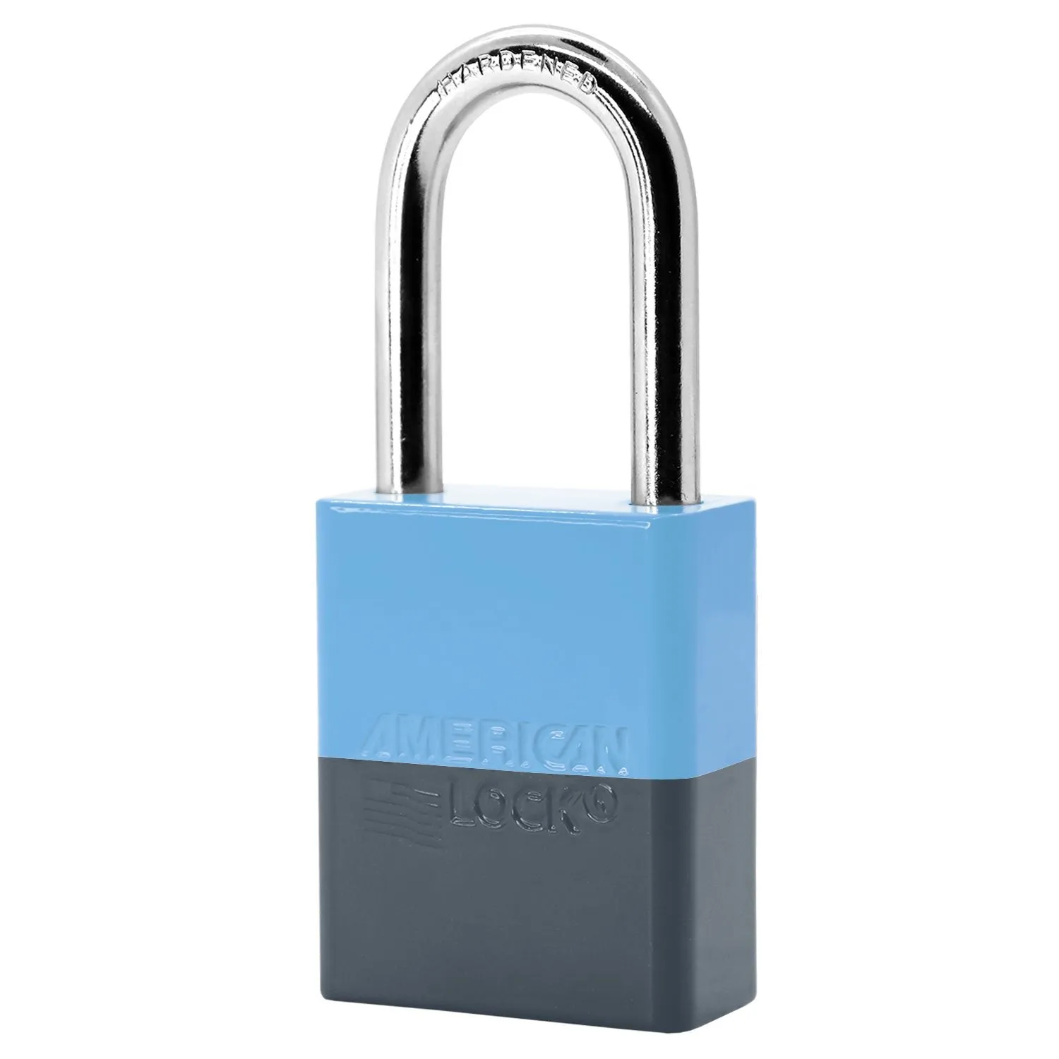 American Lock A1166PC Powder Coated Dual Colored Aluminum Padlock
