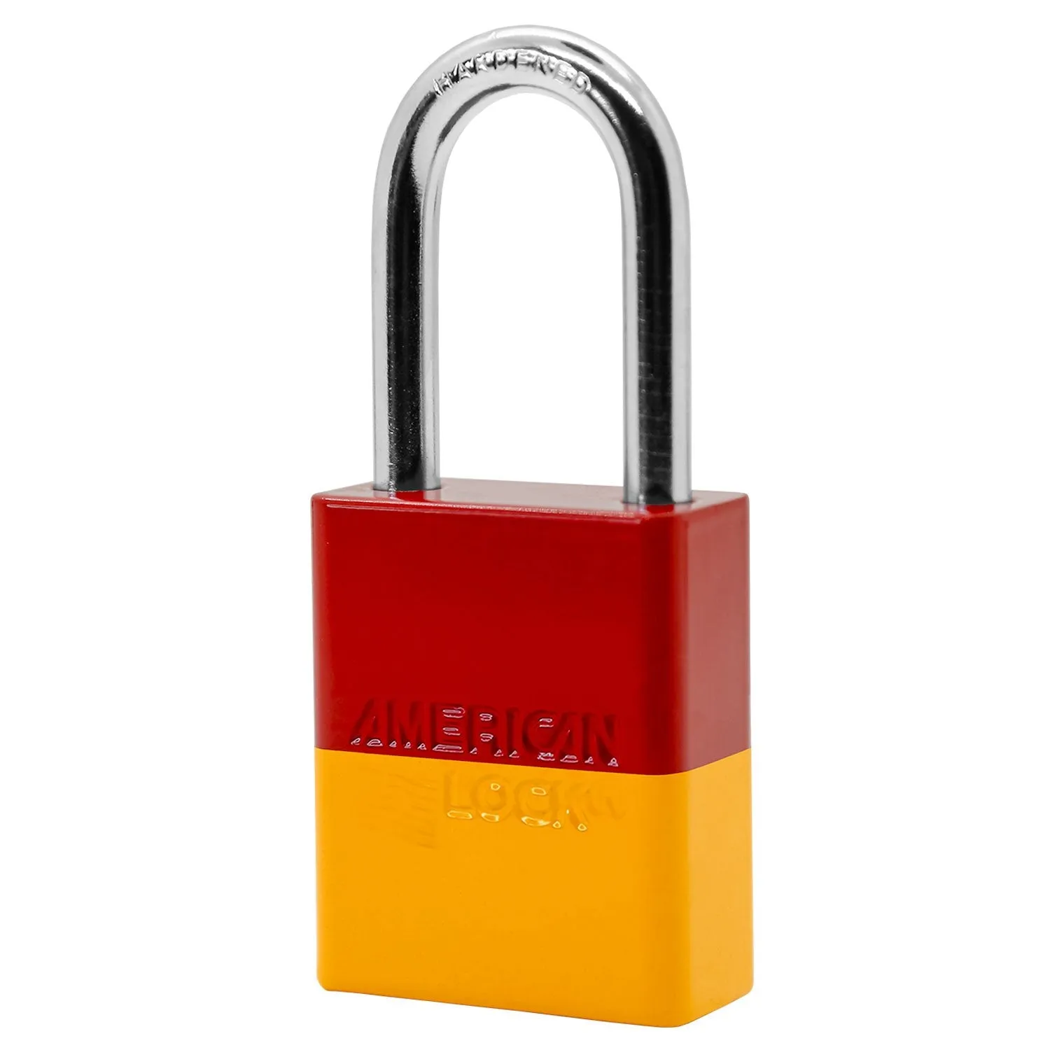 American Lock A1166PC Powder Coated Dual Colored Aluminum Padlock