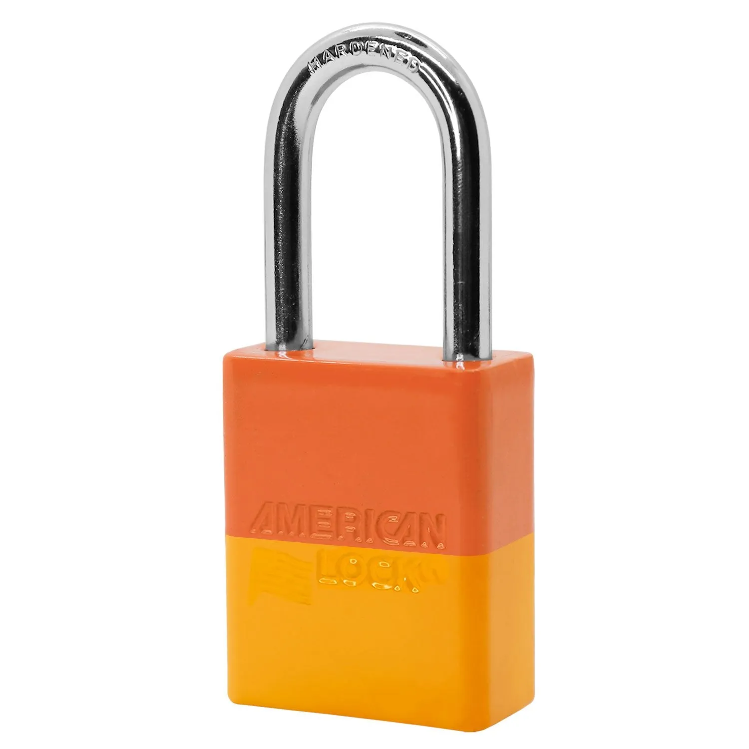 American Lock A1166PC Powder Coated Dual Colored Aluminum Padlock