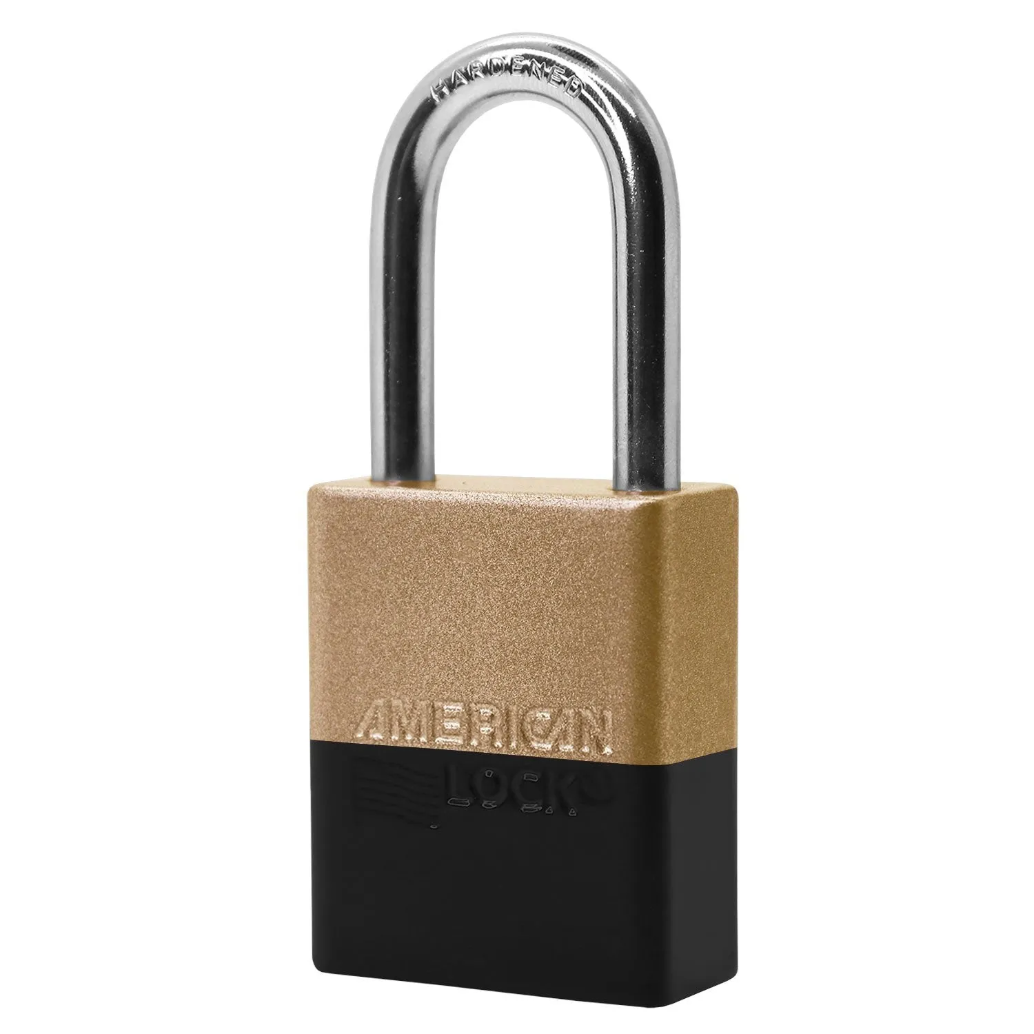 American Lock A1166PC Powder Coated Dual Colored Aluminum Padlock