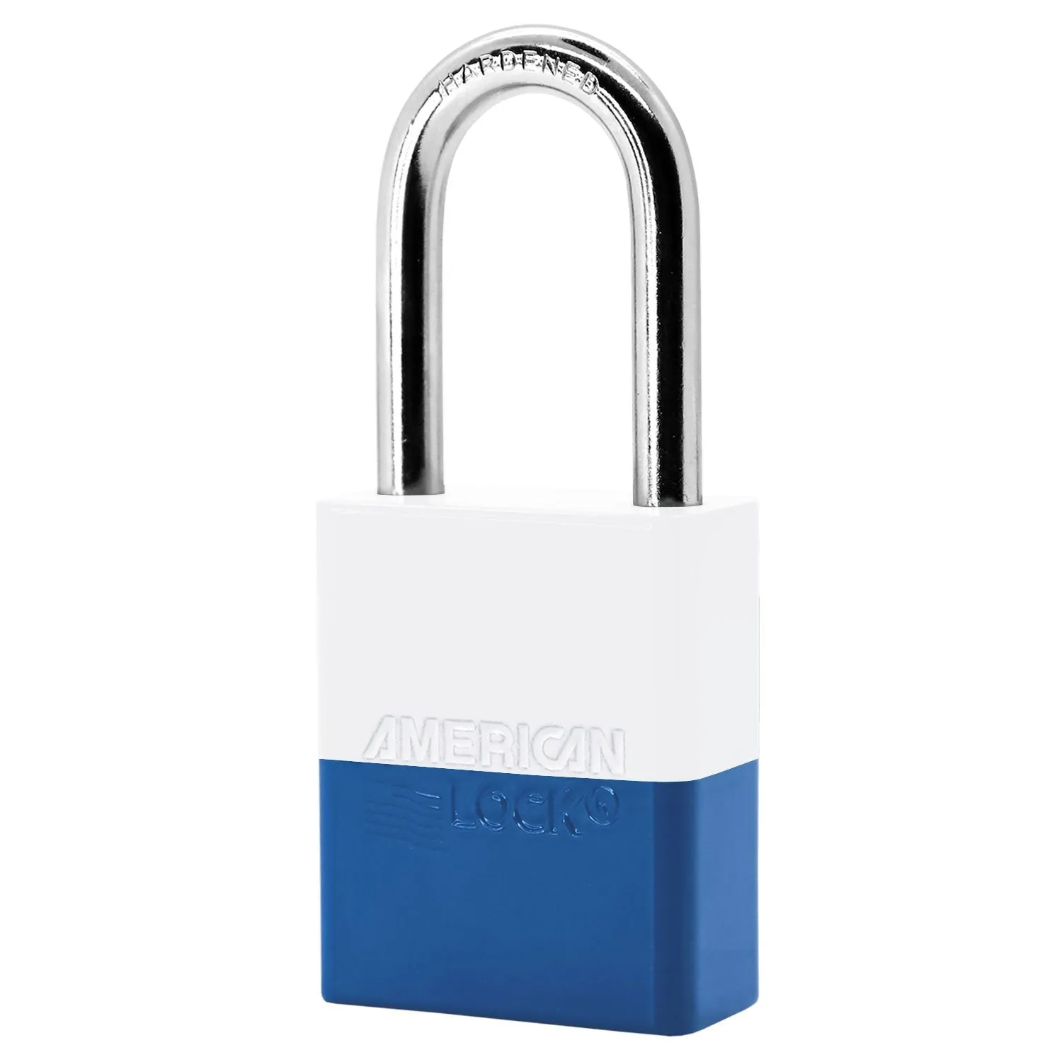 American Lock A1166PC Powder Coated Dual Colored Aluminum Padlock