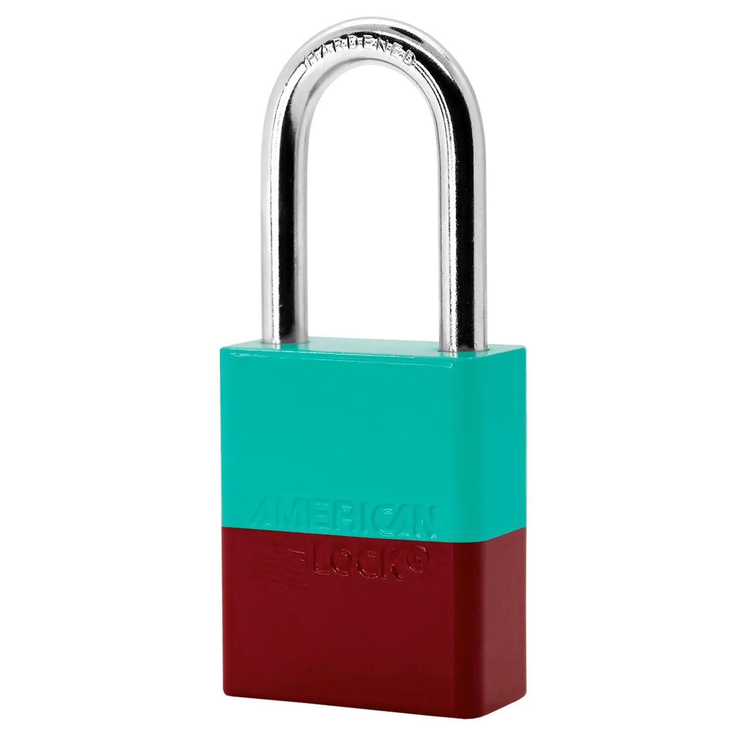 American Lock A1166PC Powder Coated Dual Colored Aluminum Padlock
