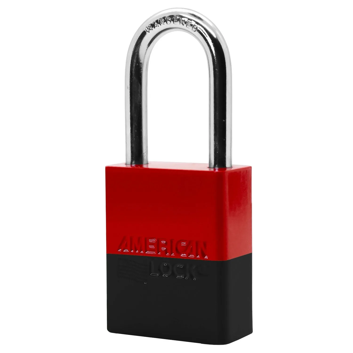 American Lock A1166PC Powder Coated Dual Colored Aluminum Padlock