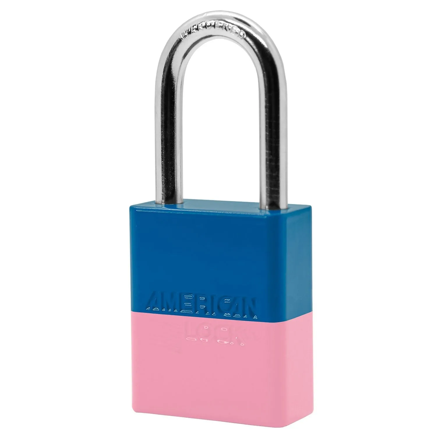 American Lock A1166PC Powder Coated Dual Colored Aluminum Padlock