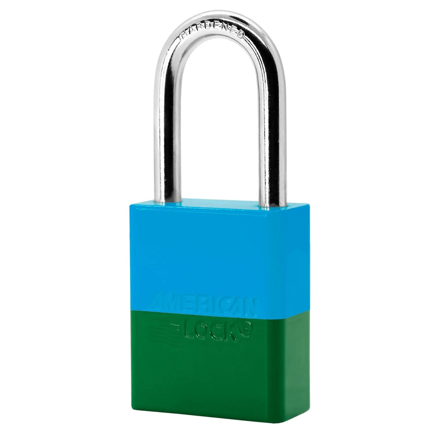 American Lock A1166PC Powder Coated Dual Colored Aluminum Padlock