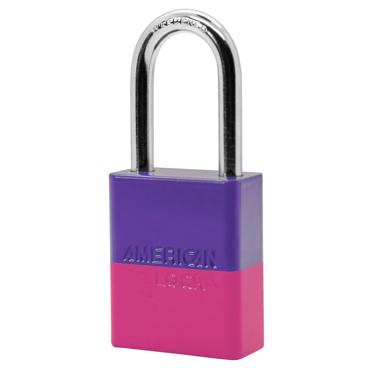American Lock A1166PC Powder Coated Dual Colored Aluminum Padlock
