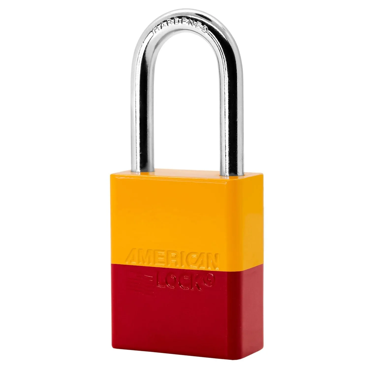 American Lock A1166PC Powder Coated Dual Colored Aluminum Padlock