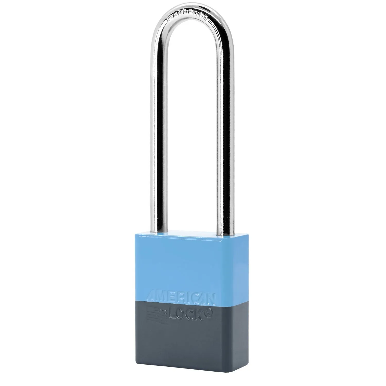 American Lock A1167PC Powder Coated Dual Colored Aluminum Padlock