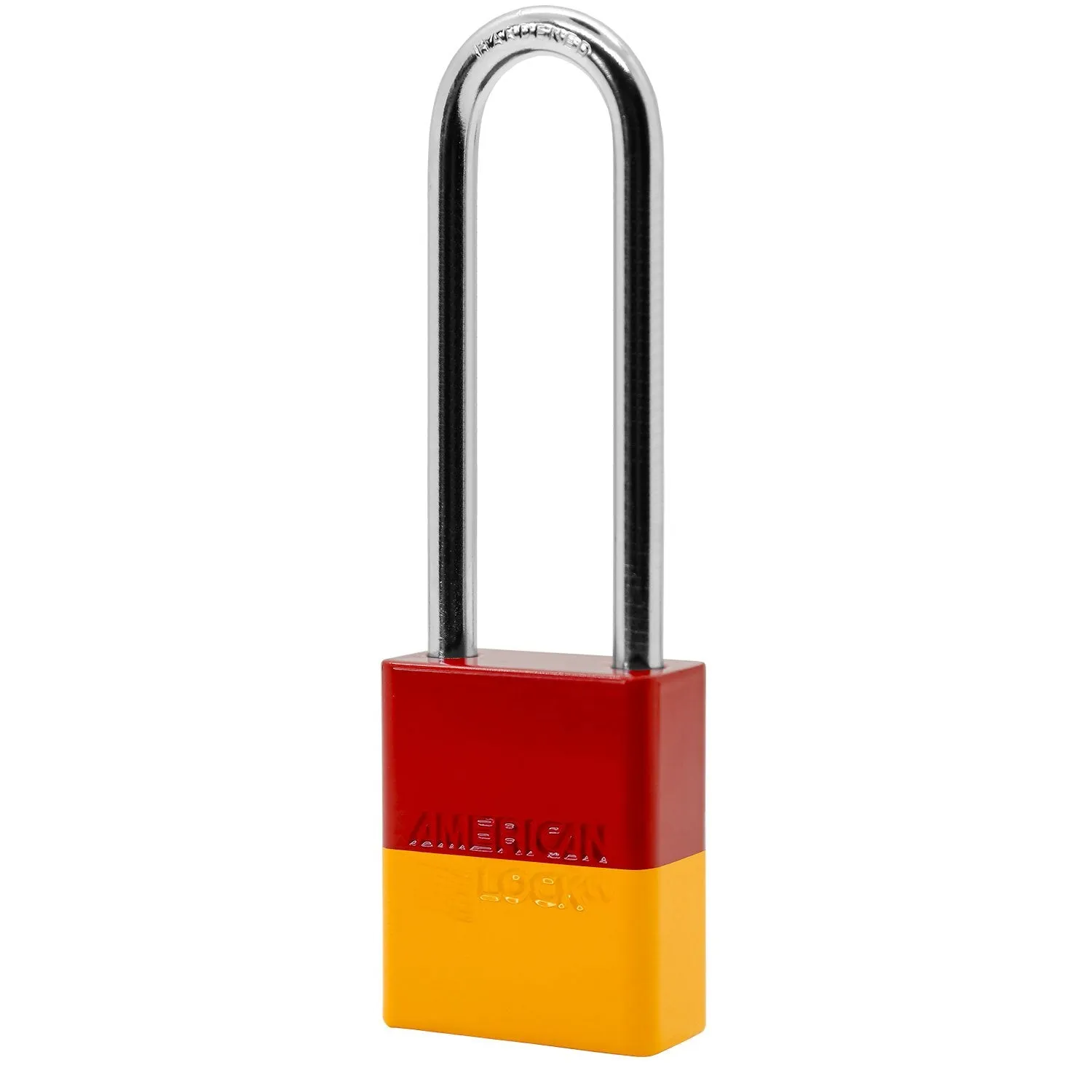 American Lock A1167PC Powder Coated Dual Colored Aluminum Padlock