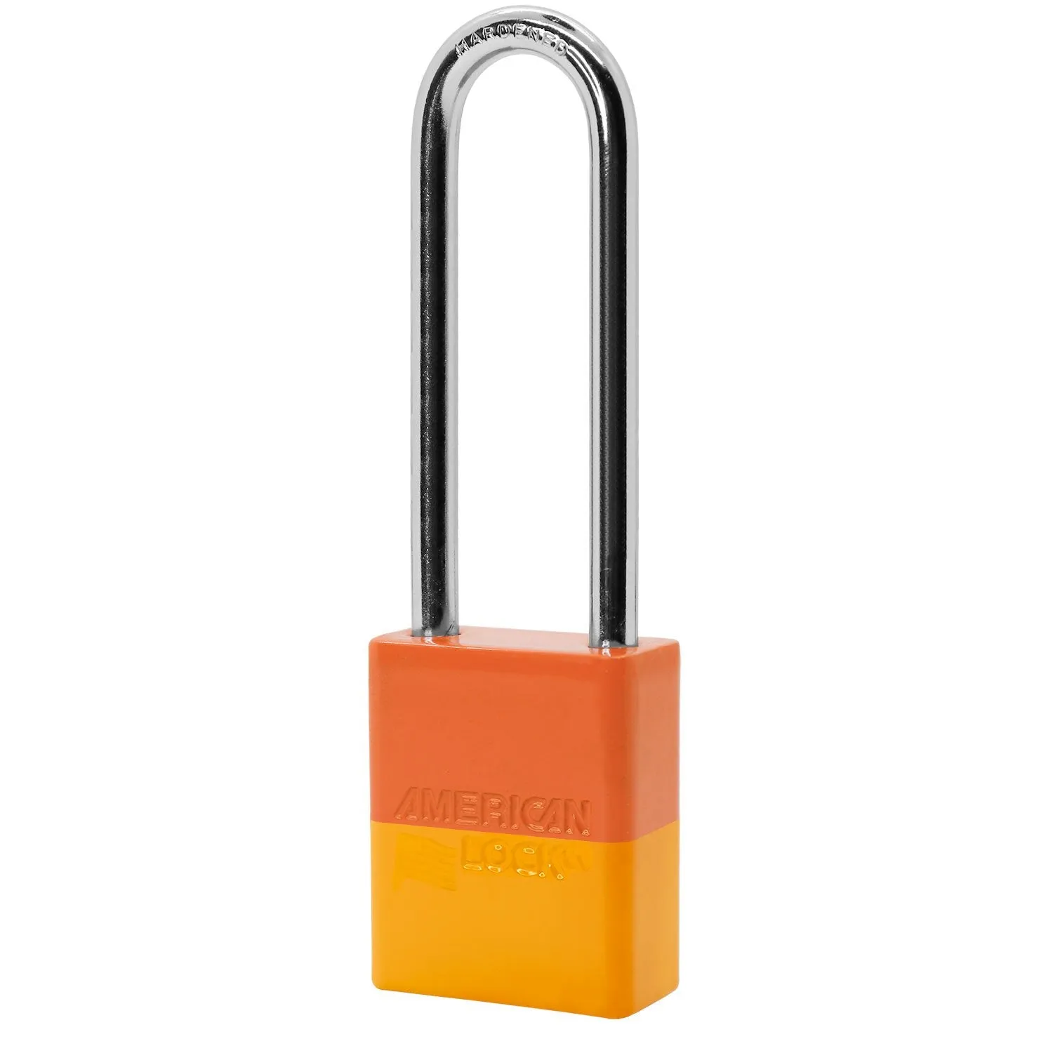 American Lock A1167PC Powder Coated Dual Colored Aluminum Padlock