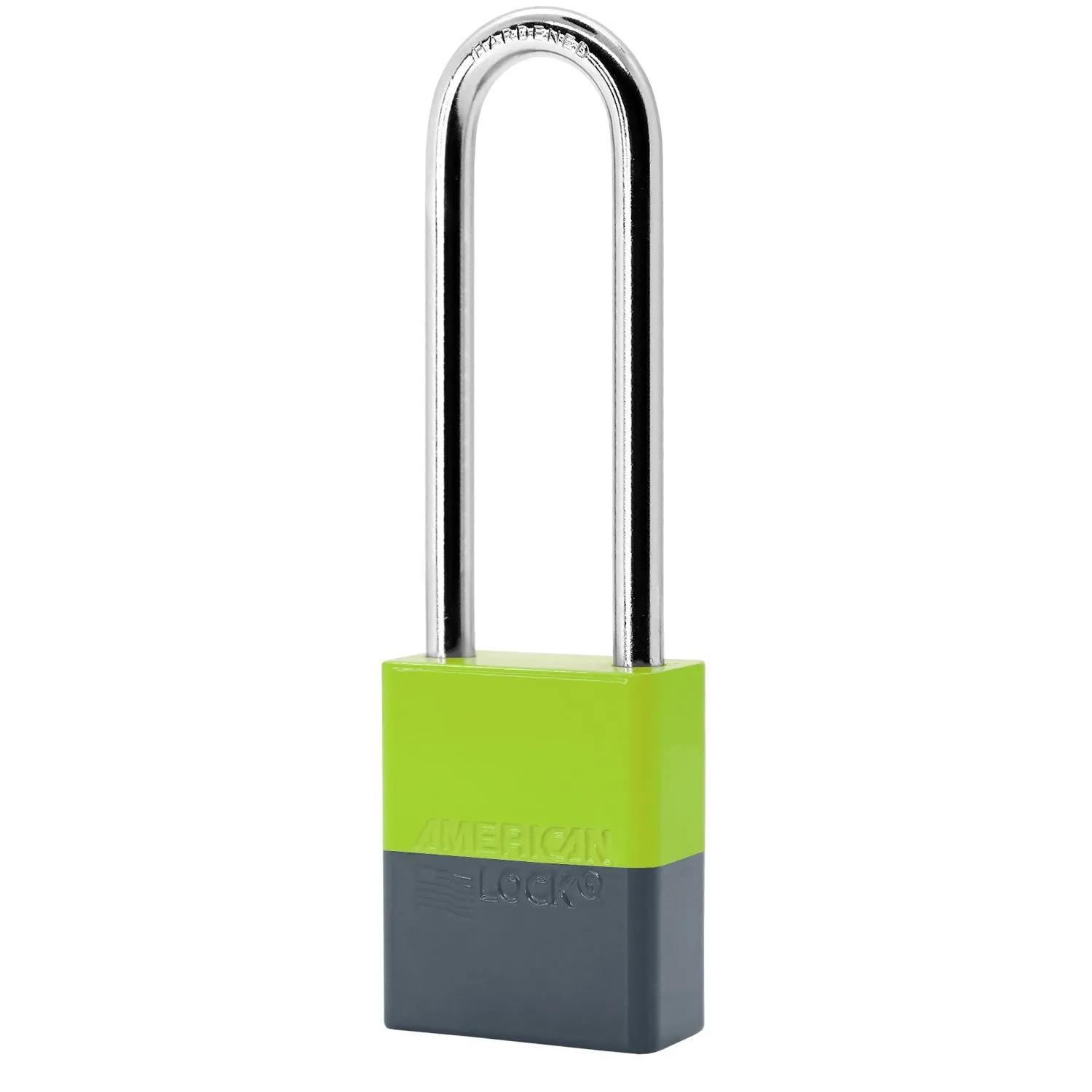 American Lock A1167PC Powder Coated Dual Colored Aluminum Padlock