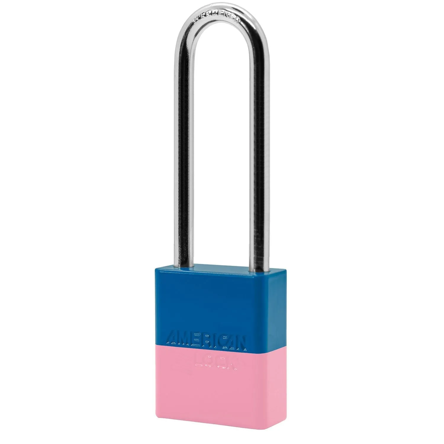American Lock A1167PC Powder Coated Dual Colored Aluminum Padlock